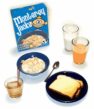 [ A Part of This Unlikely Breakfast ]