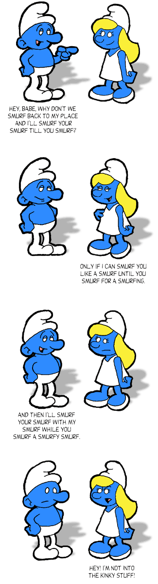[ Smurf Cartoon ]